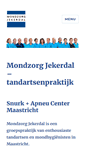 Mobile Screenshot of mondzorgjekerdal.nl